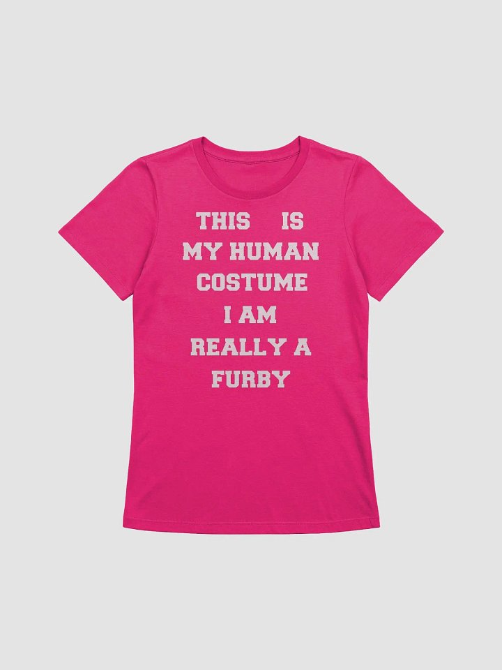 Human Costume Furby edition supersoft femme cut t-shirt product image (2)