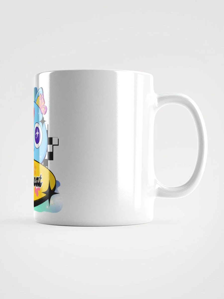 Starry Psychedelic Alley-cat Cartoon Mug product image (3)