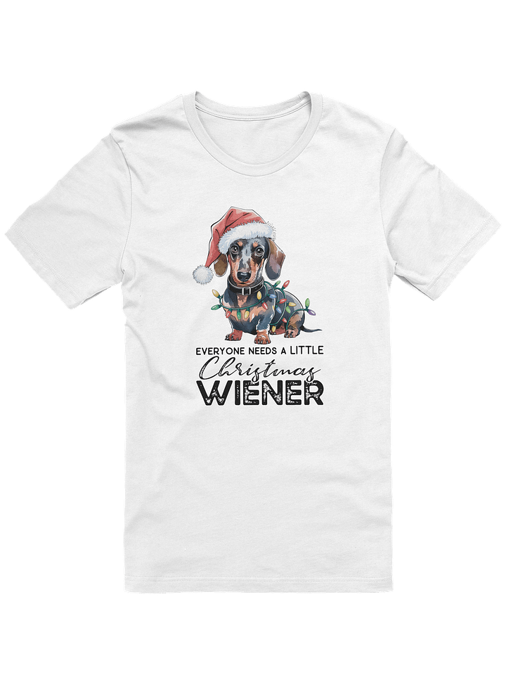 Everyone Needs A Little Christmas Weiner - Santa Hat Dachshund T-Shirt product image (1)