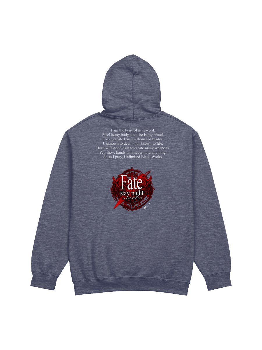 XBOYI x Fate/Stay Night | Unlimited Blade Works Classic Hoodie product image (21)