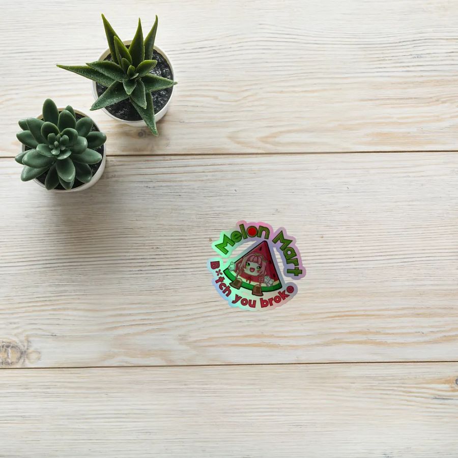 Melon Mart Holographic Stickers product image (10)