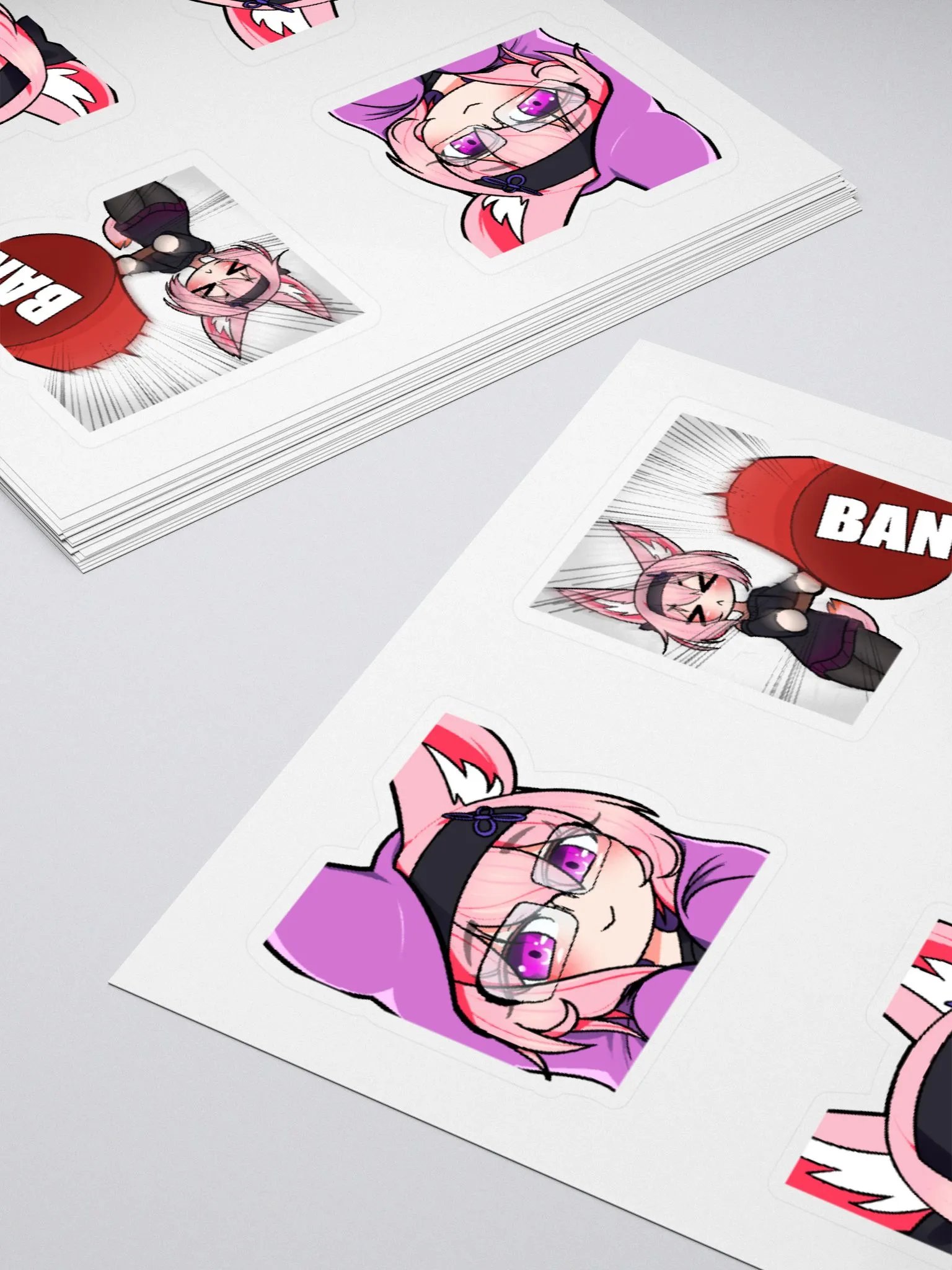 Donad_VR New Emote Stickers product image (11)