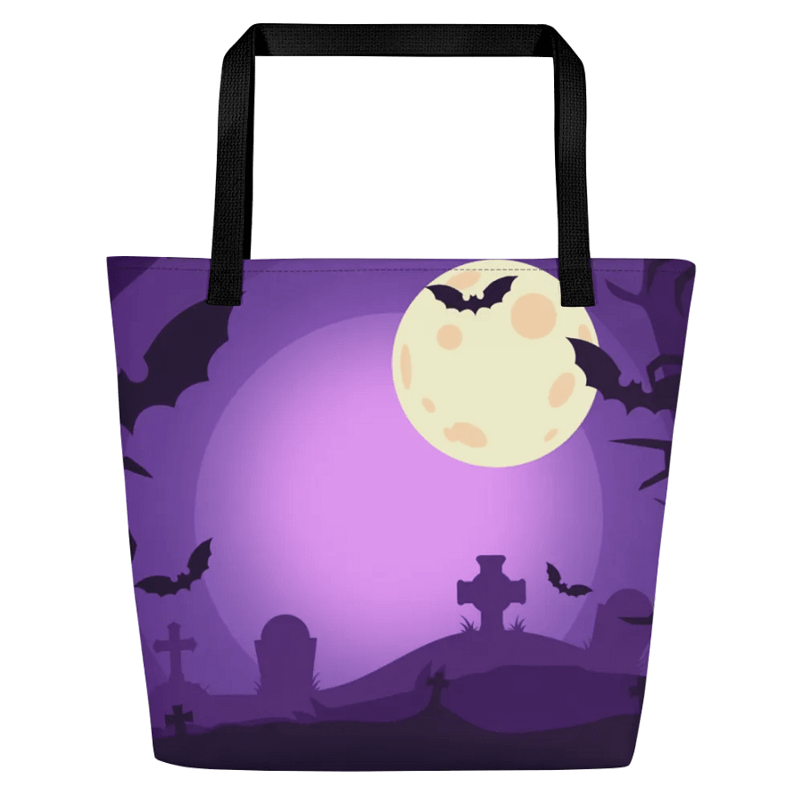 All-Over Print Large Tote Bag w/ Pocket product image (3)