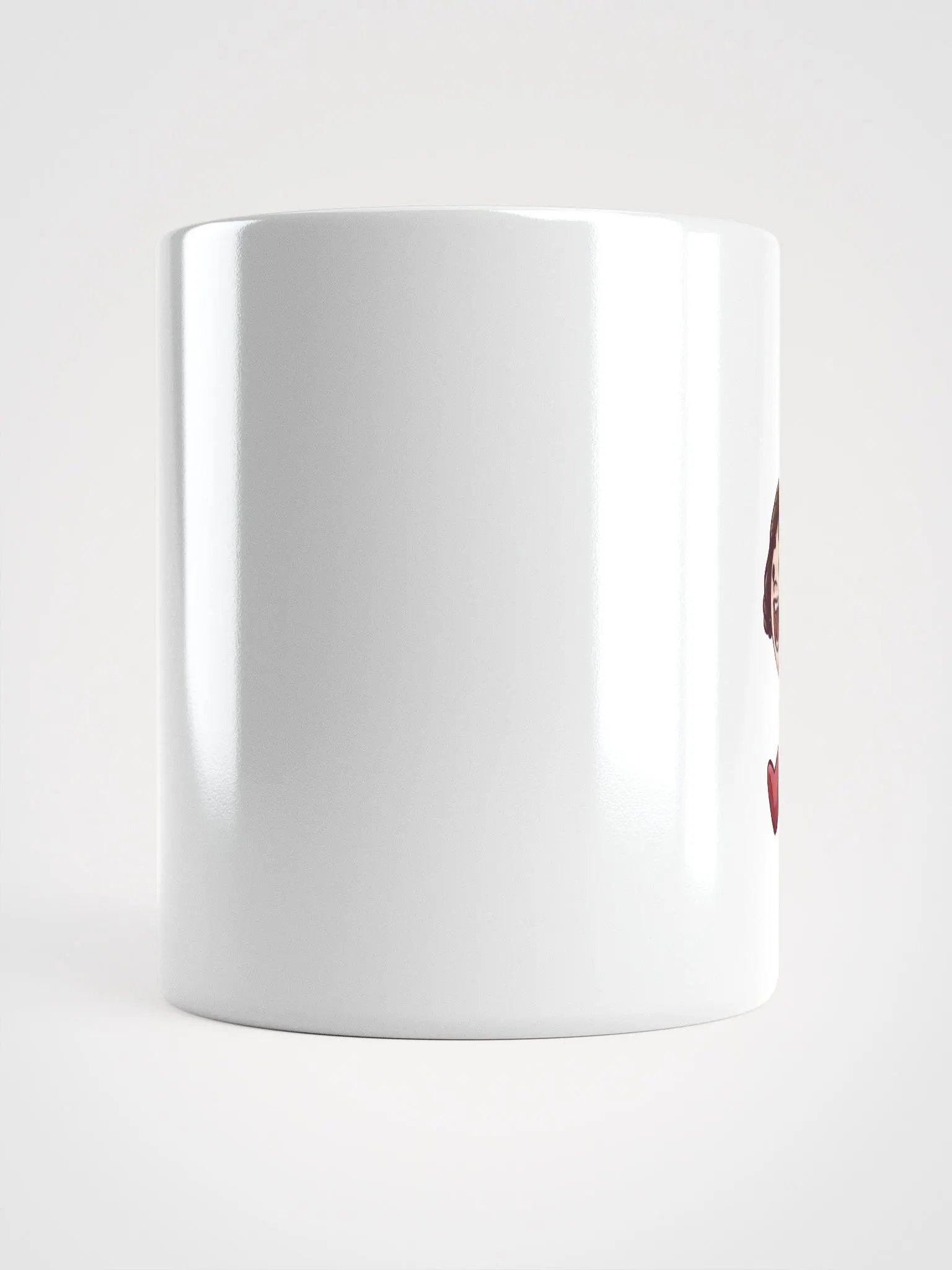 She & Her Pet | White Glossy Mug product image (13)