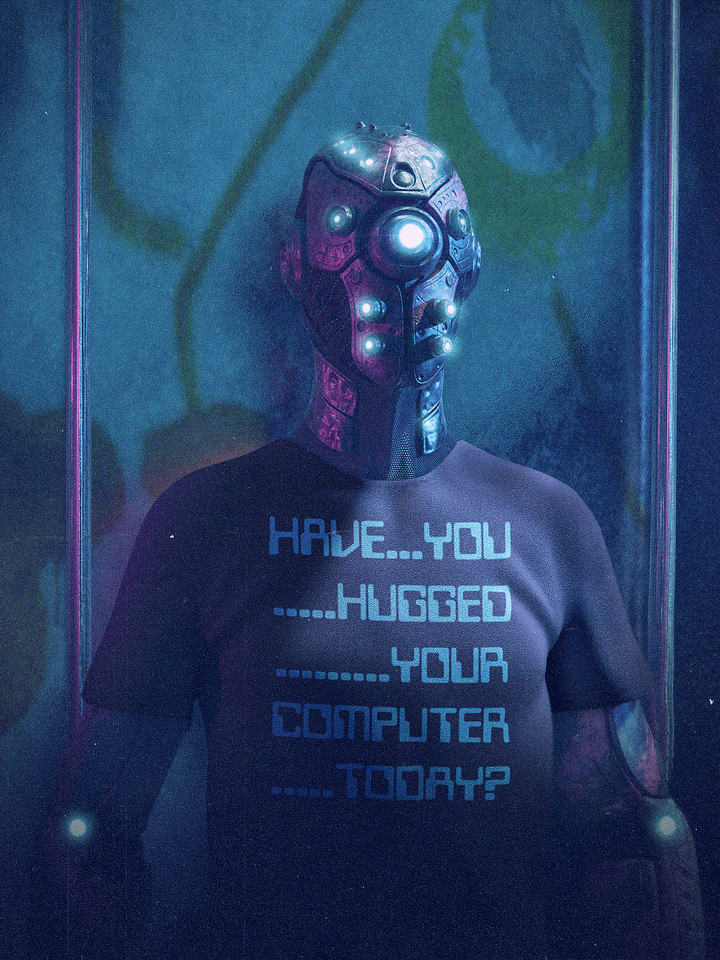 Have you hugged your computer supersoft unisex t-shirt product image (1)