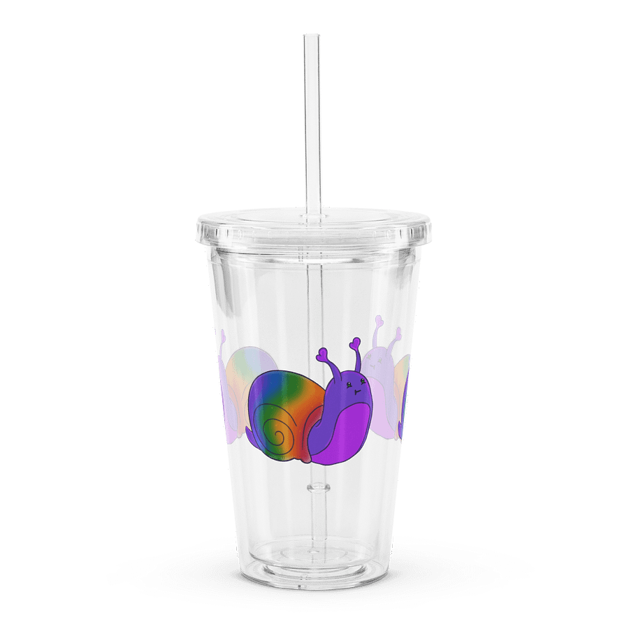 Rainbow Snail Parade Tumbler product image (1)