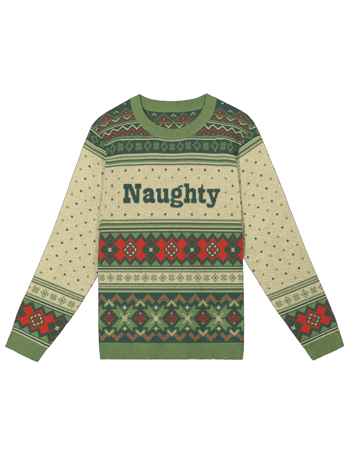 Naughty Ugly Holiday Crewneck Sweater product image (4)