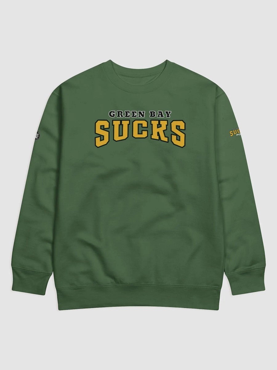 Green Bay Sucks Fudge Packers Sweatshirt | NFL Rivals Locker | Green Bay Packers | Trash Fanz product image (9)