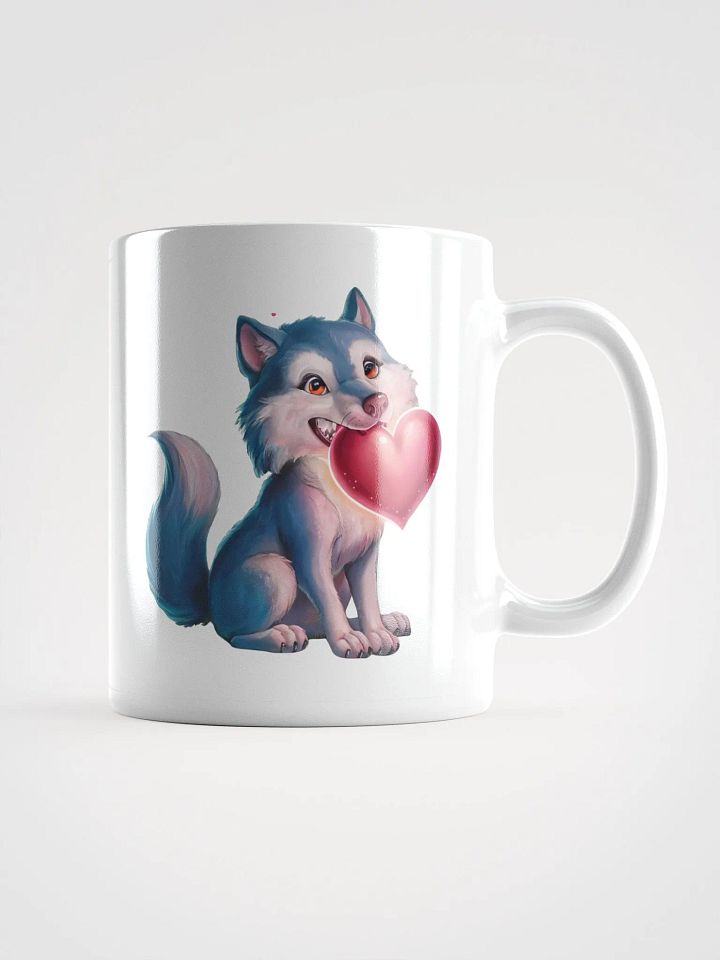 White Glossy Mug product image (2)
