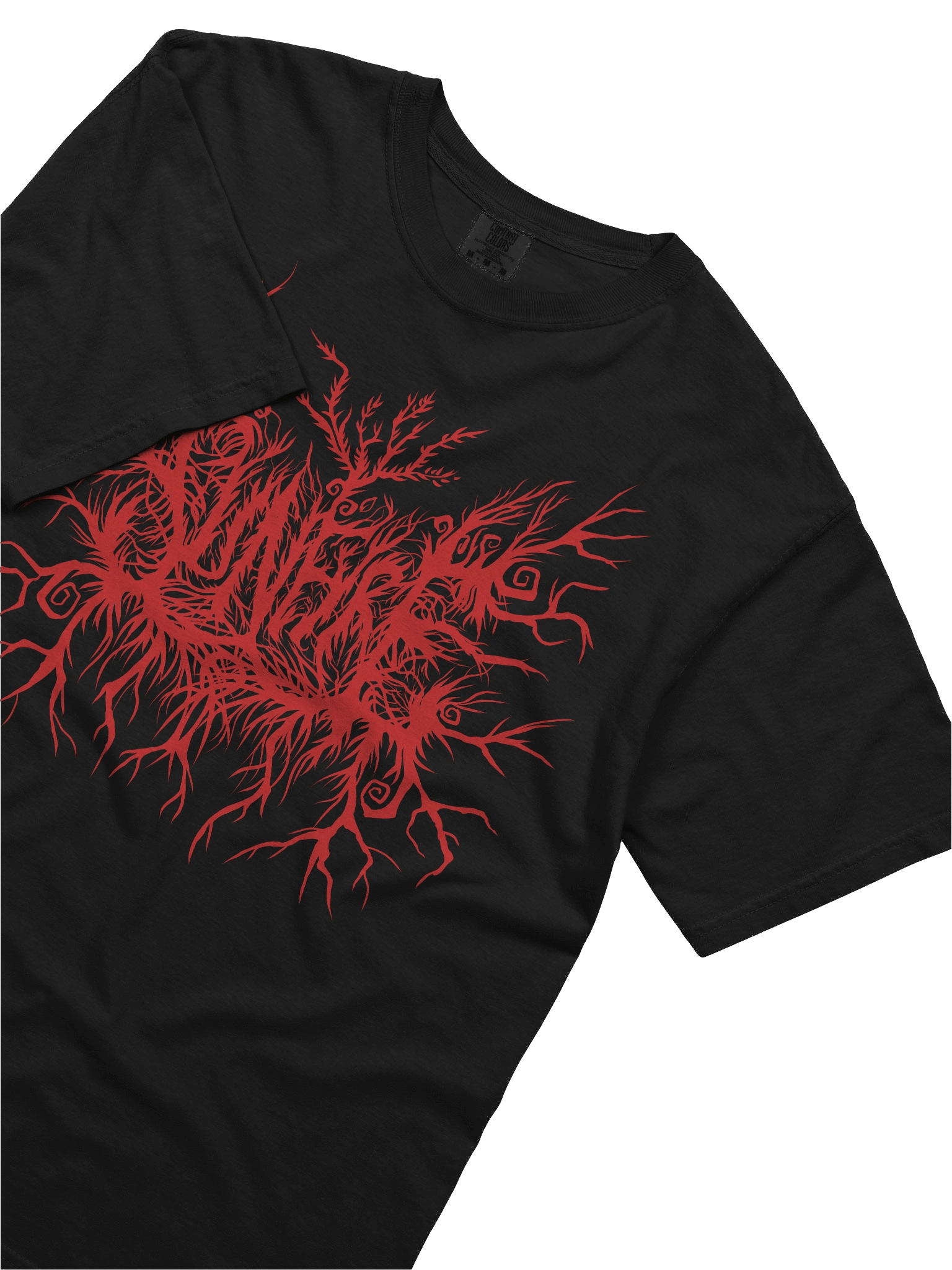 Sunfyre Red Metal Logo Tee product image (5)