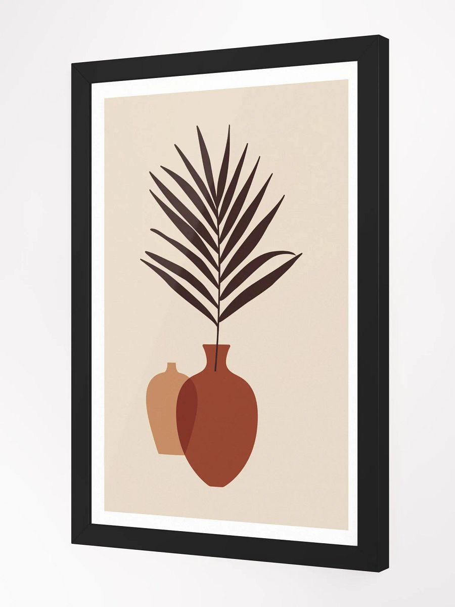Serene Leaves Framed Poster product image (11)