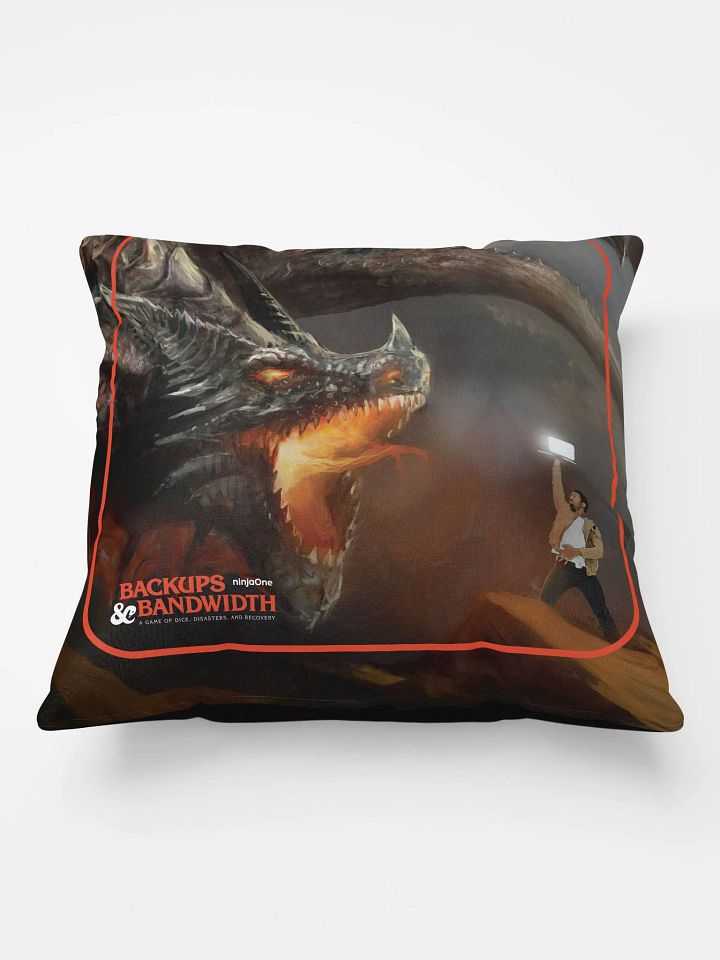 NinjaOne Backups & Bandwidth 2023 - Throw Pillow product image (2)