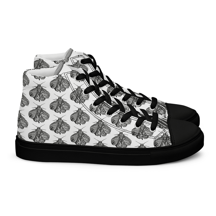 Moth - Women's High Top Canvas Shoes product image (2)