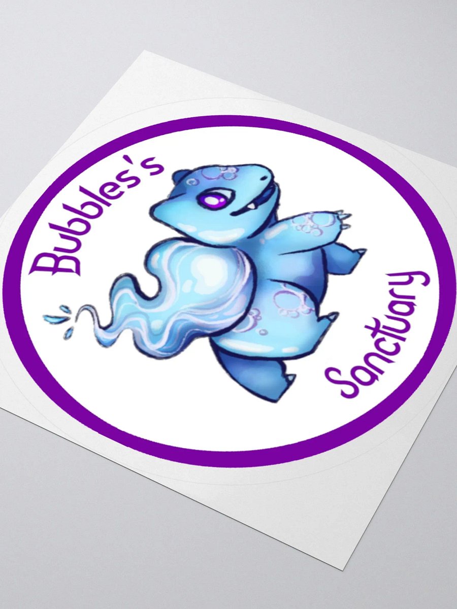 Bubbles's Sanctuary Sticker product image (7)