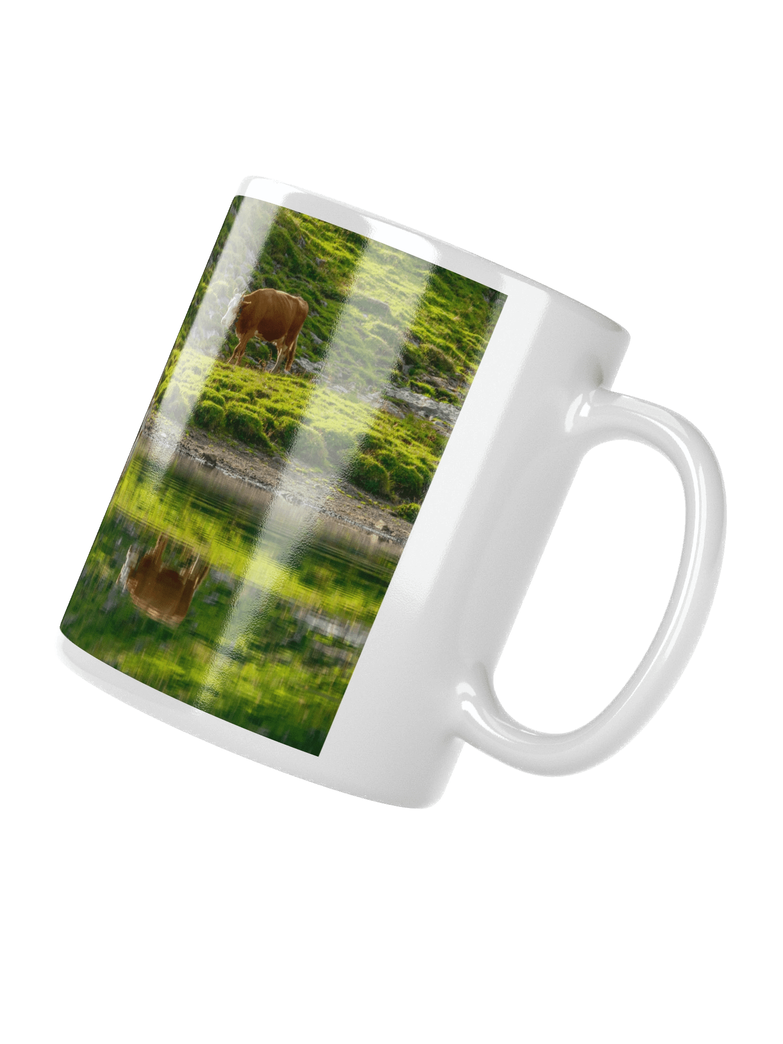 Cows with their reflections product image (8)