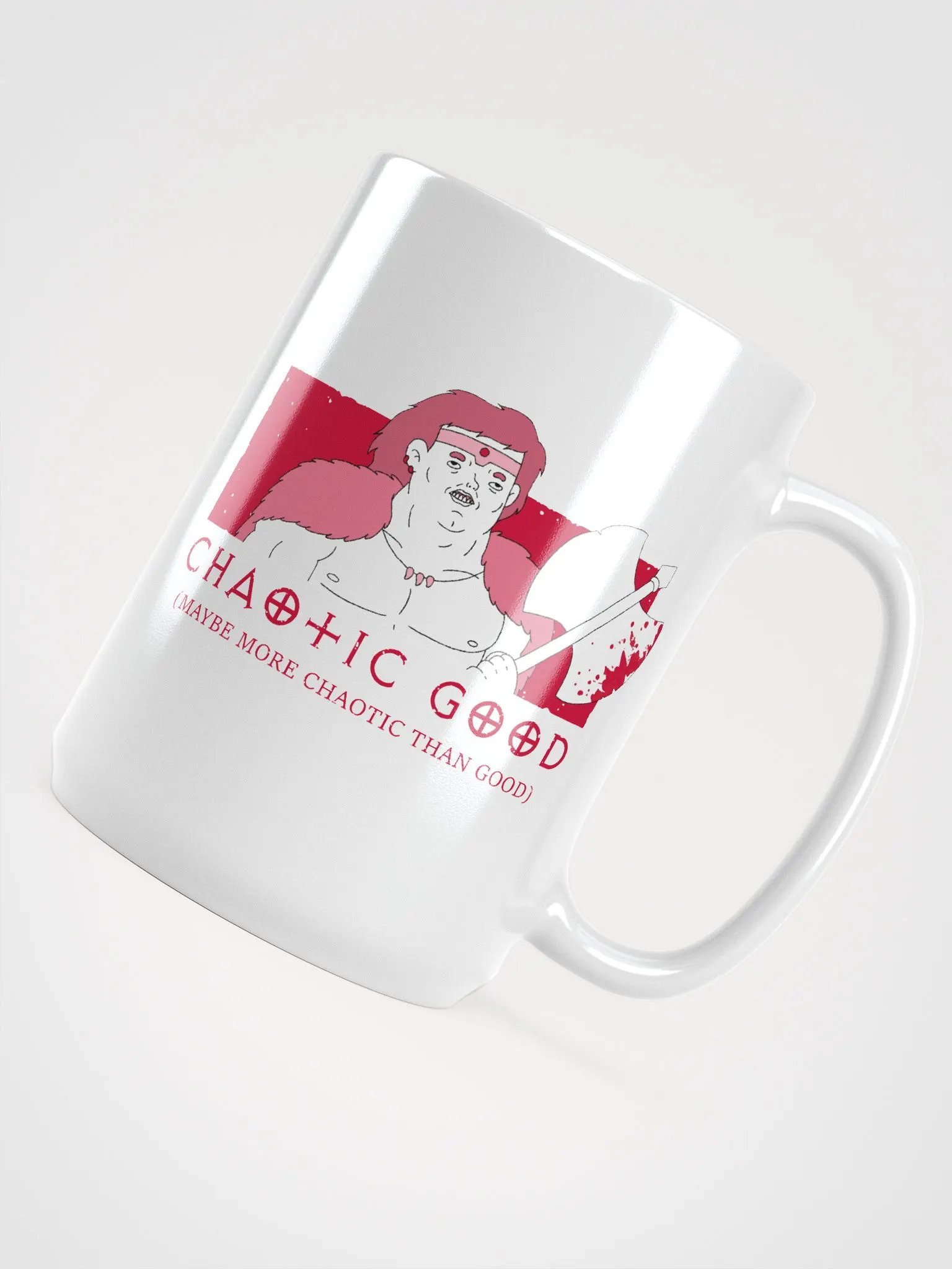 CHAOTIC GOOD BARBARIAN - Mug product image (4)