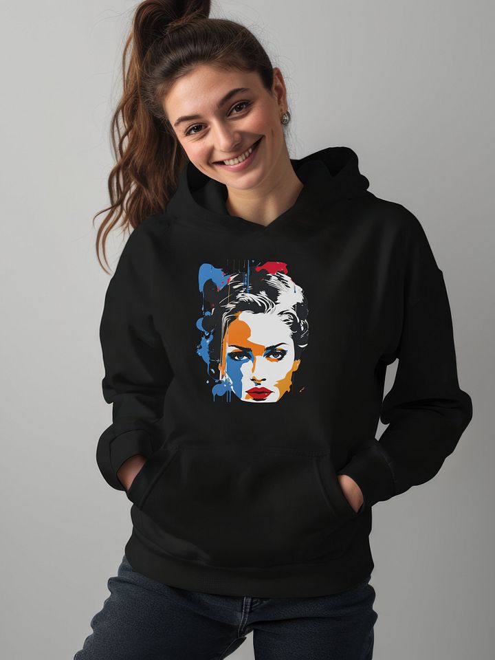 Abstract Girl - Gildan Classic Hoodie product image (1)