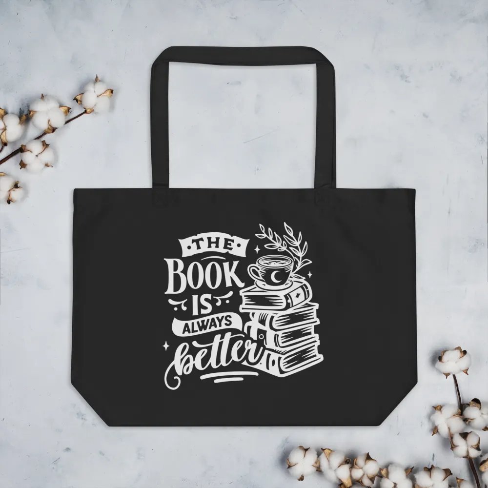 The Book Is Always Better Bag product image (7)