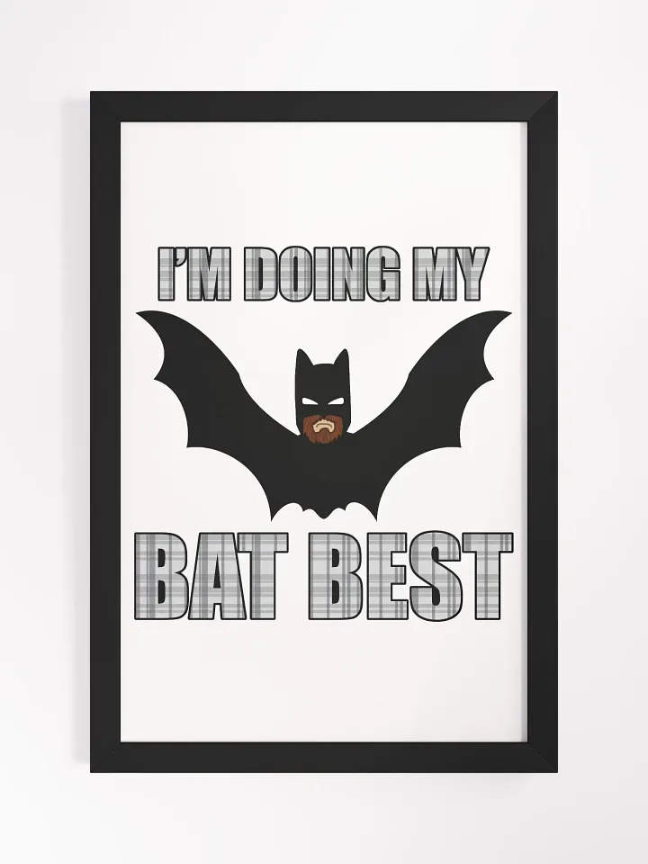 Bat Best - Large Logo Poster product image (1)
