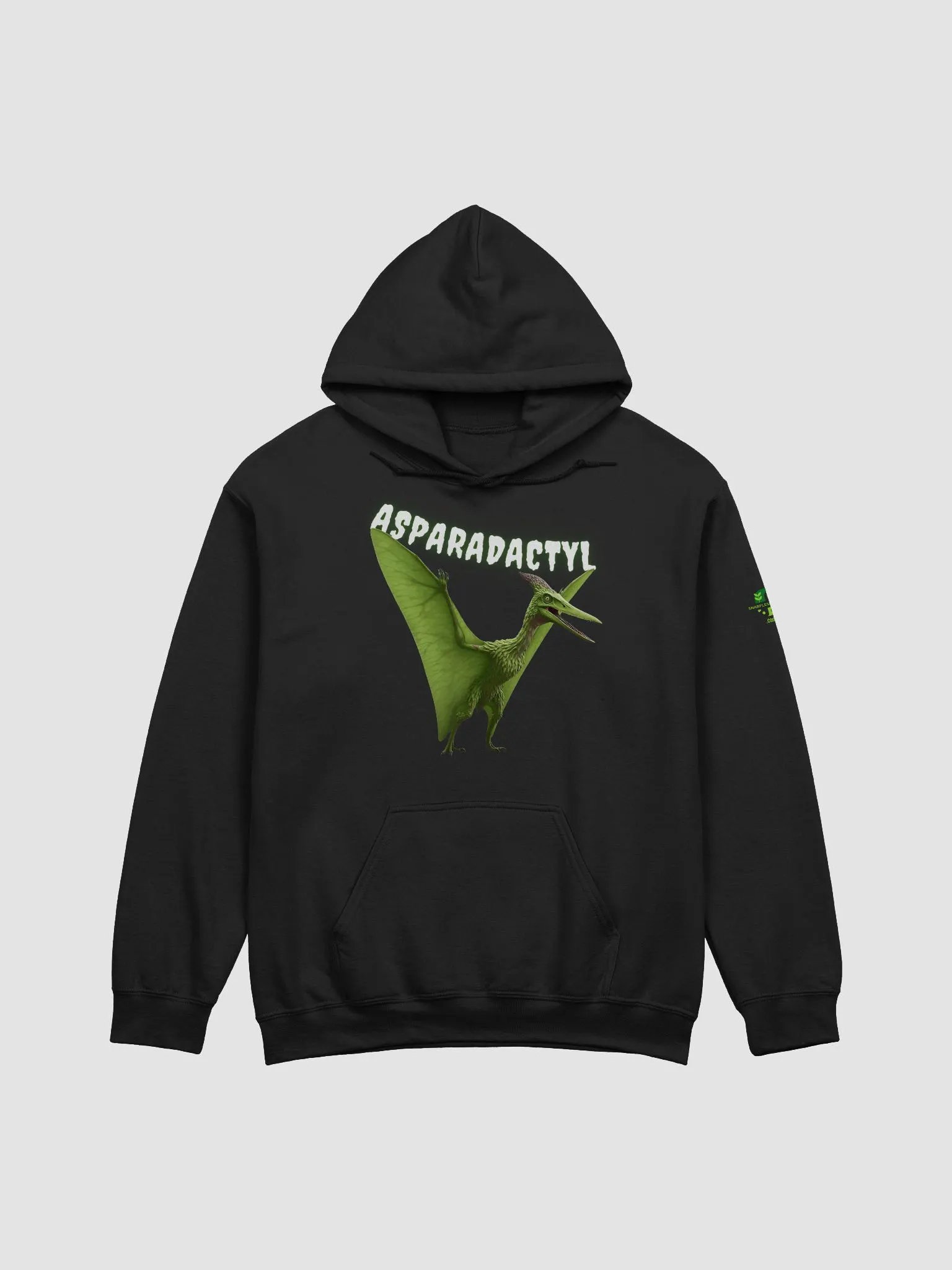Asparadactyl - Asparagus Pterodactyl Dinosaur Hoodie product image (3)