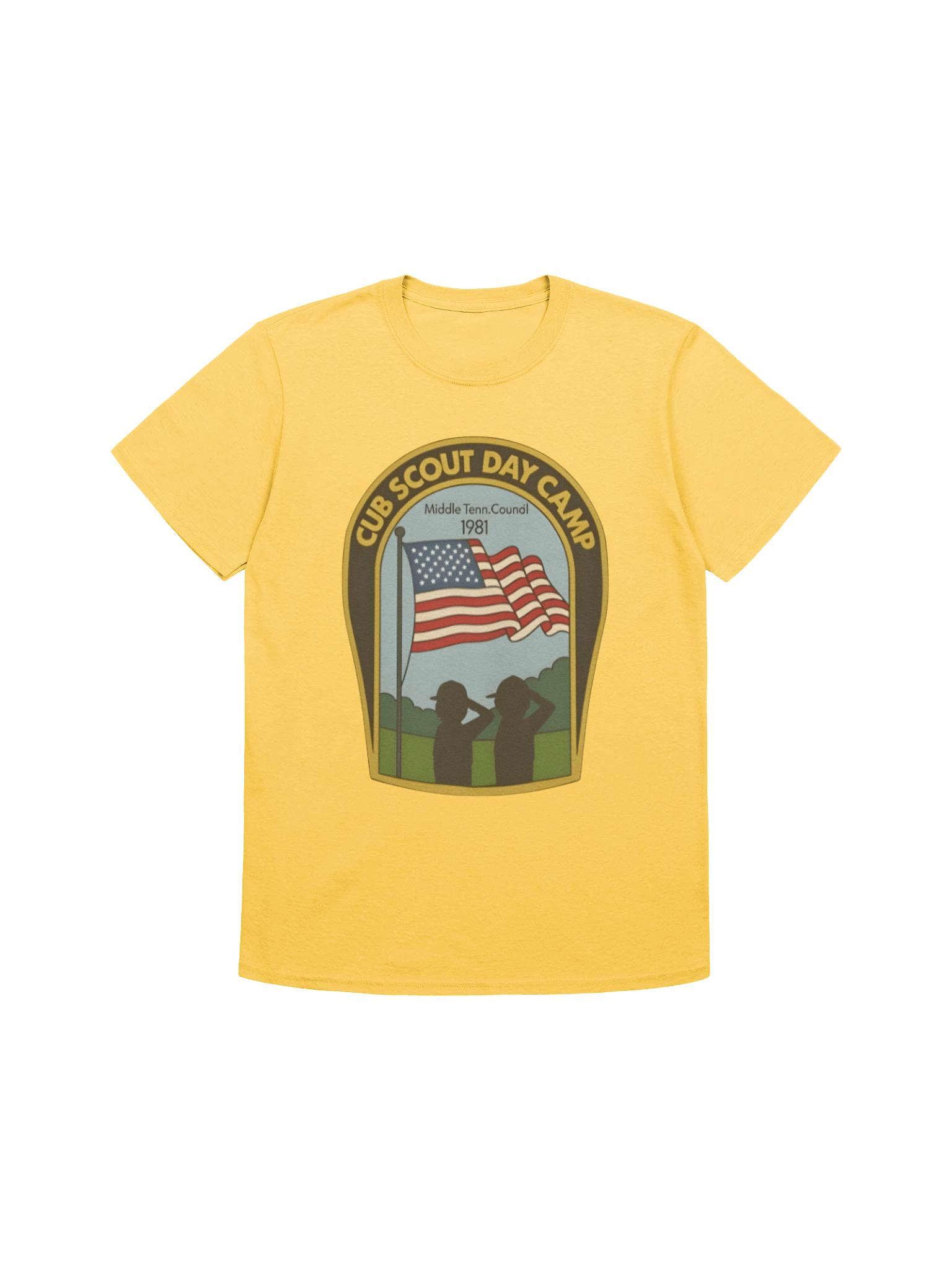 1981 Cub Scout Day Camp Sabrina Carpenter Shirt product image (1)
