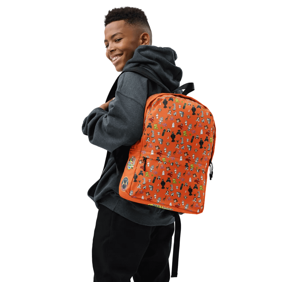 The KidTime StoryTime Character Backpack (Orange) product image (8)