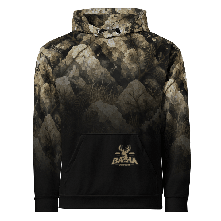Baha Clifffade to Black hoodie product image (1)