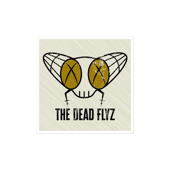 The Dead Flyz Magnet (square) product image (2)