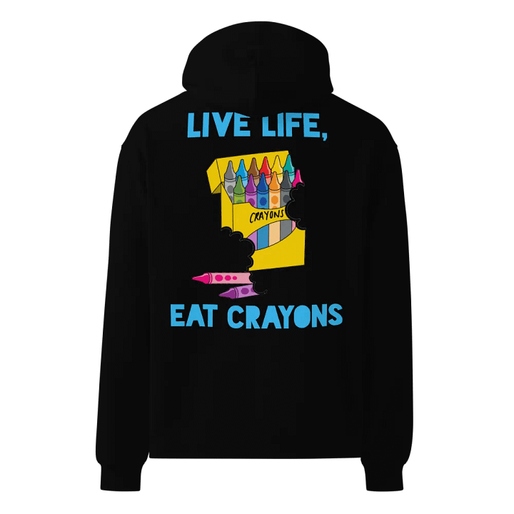 Bite Me Yellow Crayon Box Hoodie product image (1)
