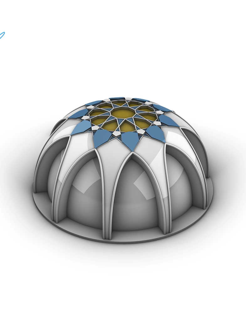 Rhino – EX 61 – Polar array + Offset surface product image (1)