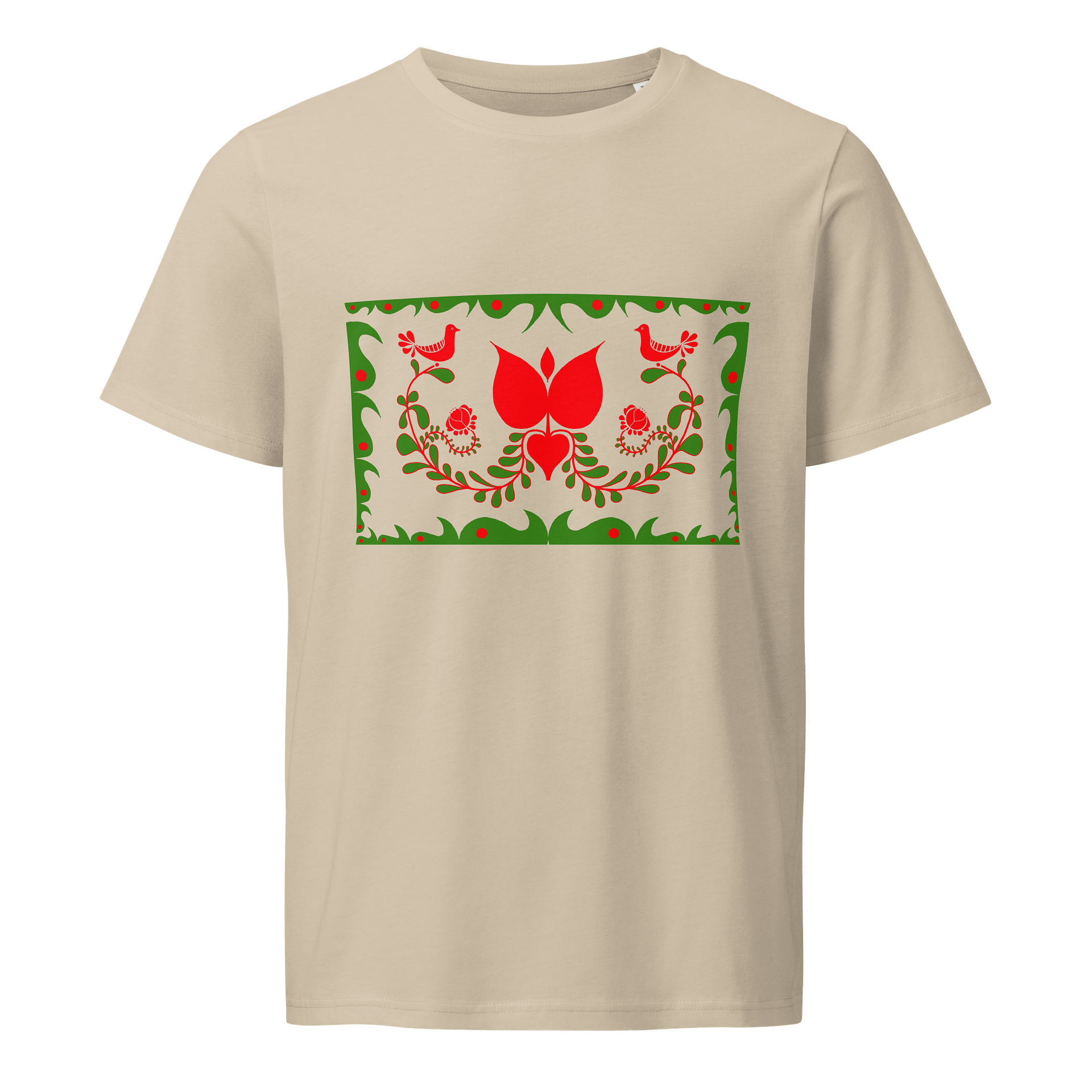 Hungarian Lovebirds Organic Tee product image (1)