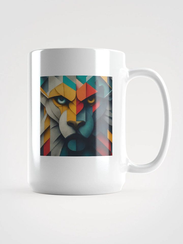 Bear Abstract Geometric Mug product image (1)
