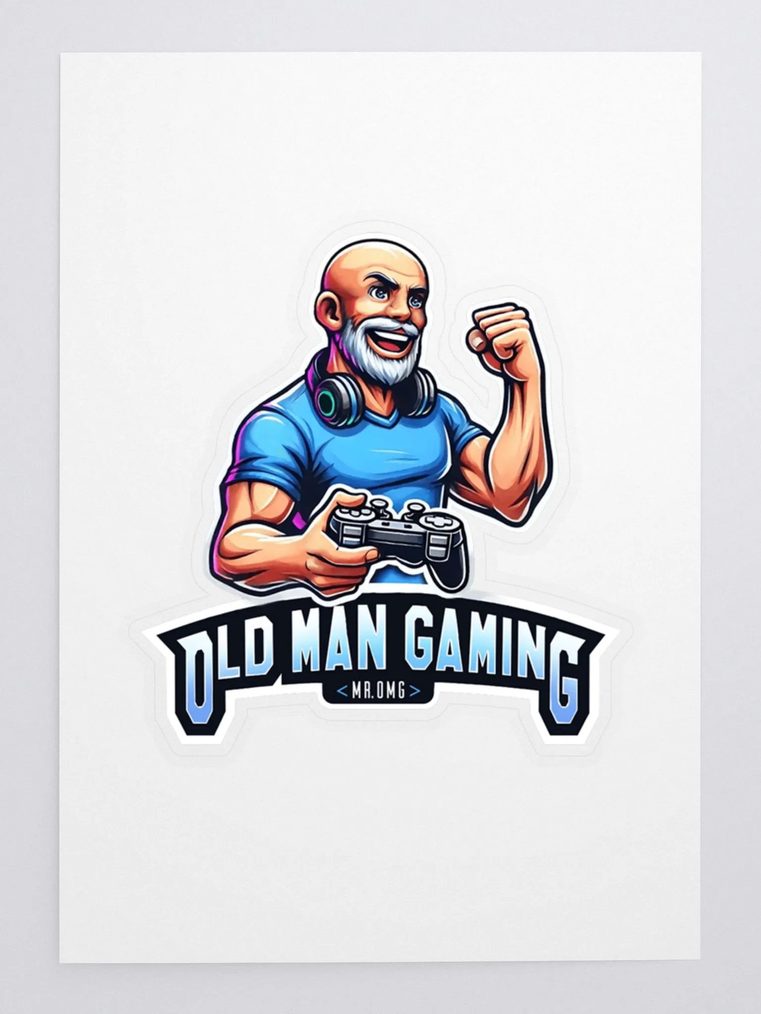 Old Man Gaming Sticker! product image (2)