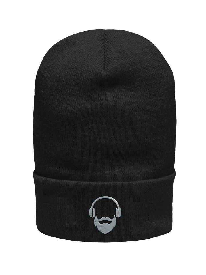 MRMIKEMTL Beard and Headphones Beanie product image (1)