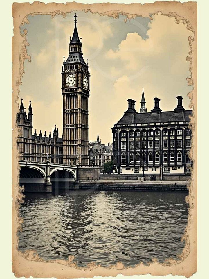 Timeless London Elegance - 12x18 product image (1)