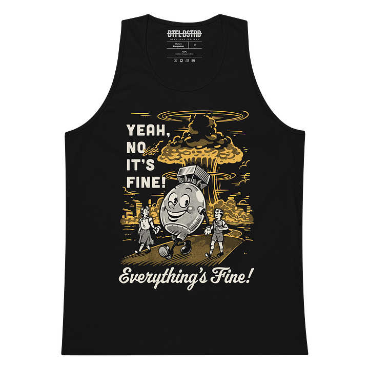 Yeah, No It's Fine - Summer Tank Top product image (2)