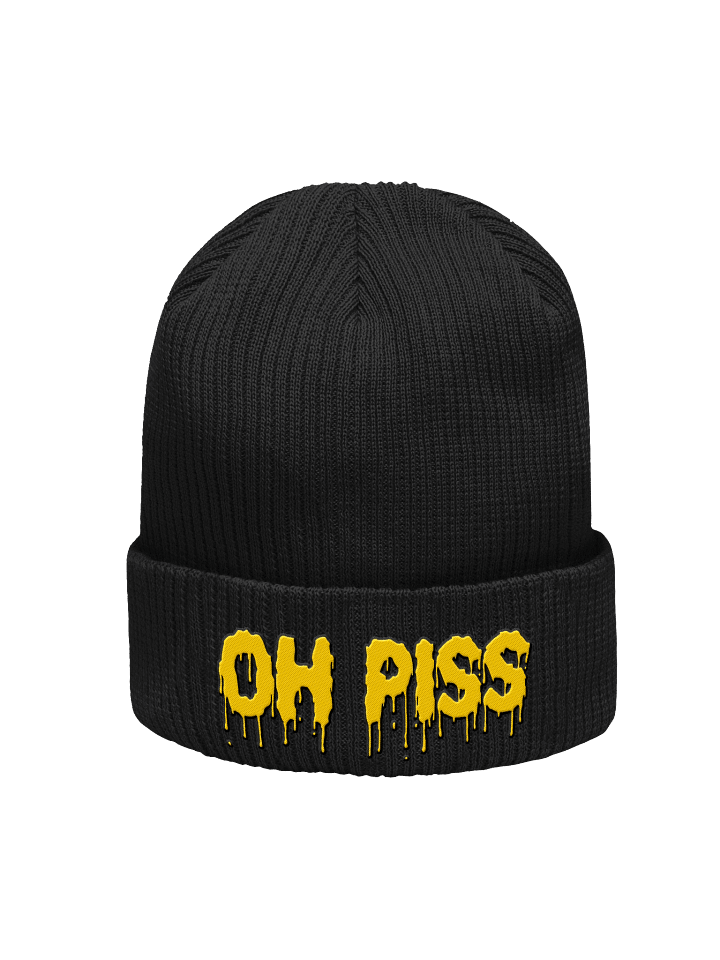 Oh Piss Ribbed Beanie product image (4)