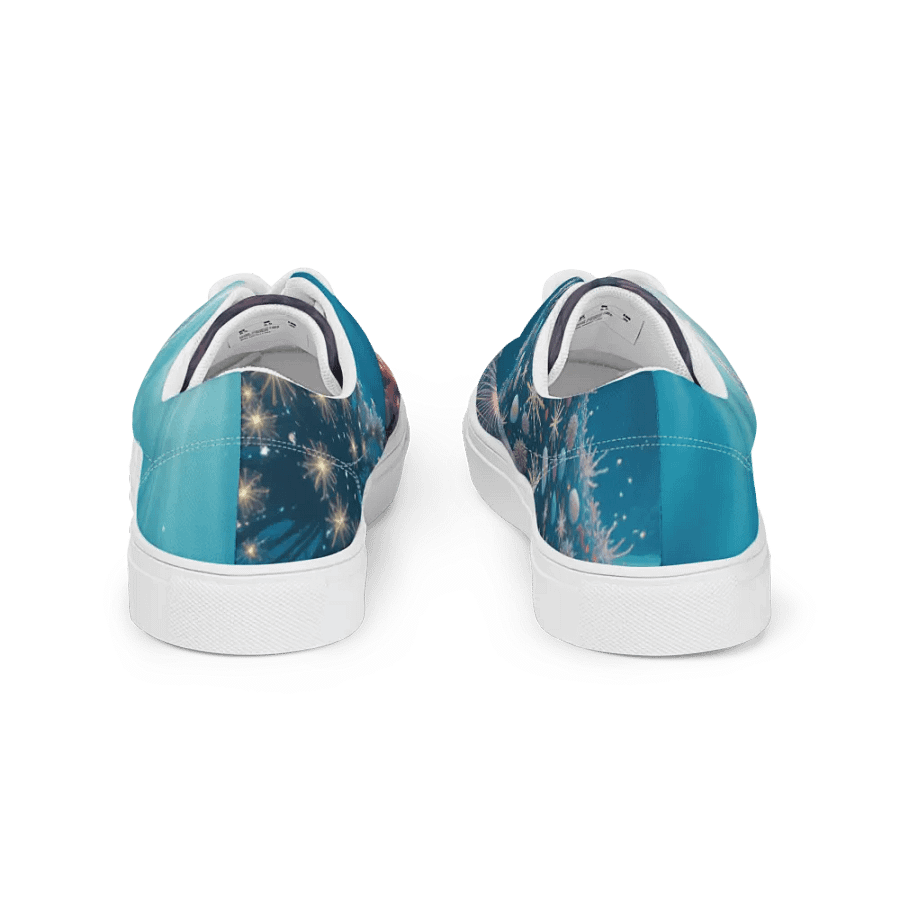 Aqua Glow Men's Canvas Shoes product image (4)