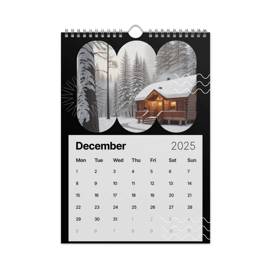 SEASONAL NATURE WALL CALENDAR 2025 product image (4)