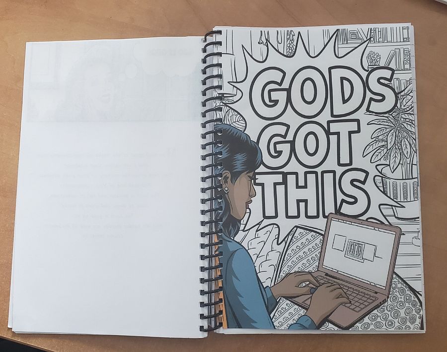 When Light Shows Up Note Book | Warrior Prayer Journal For Woman 👑 product image (5)