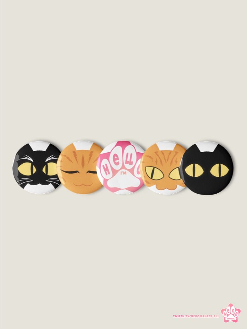 Neko Kitties Pins product image (5)