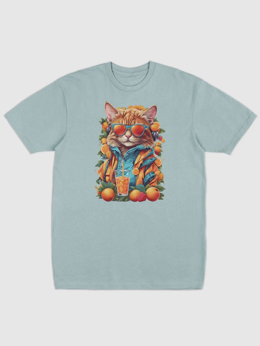 Cool Cat Orange Men's Tee product image (4)