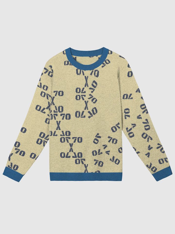 The Lives On HIGH | 777 | UNISEX Knitted Crewneck Sweater | 005 product image (1)