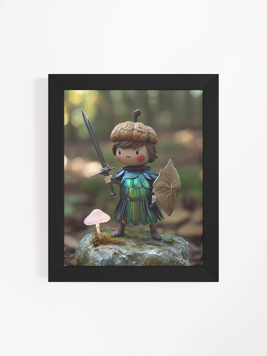 Enchanted Forest Guardian Framed Poster product image (5)
