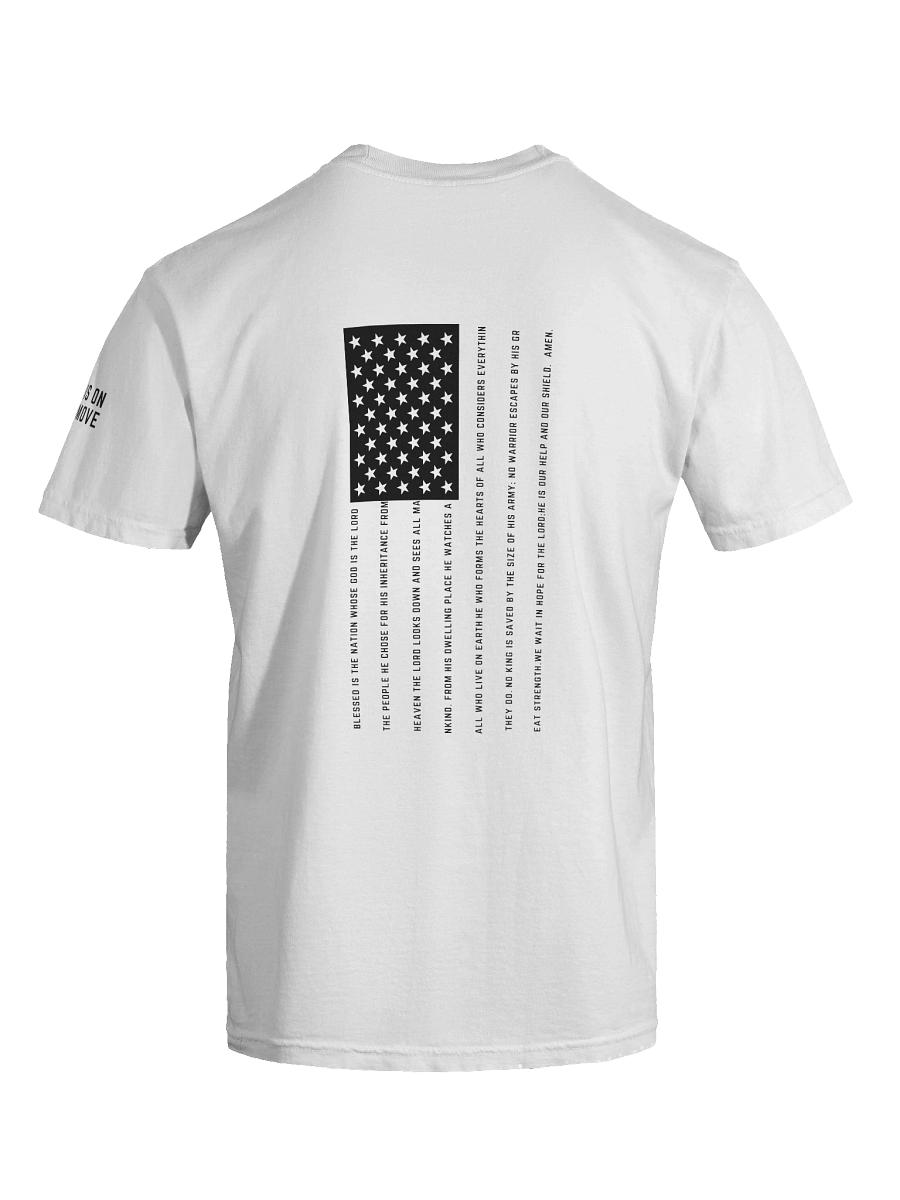 The Blessed America T-Shirt (Back and Side Design) product image (9)
