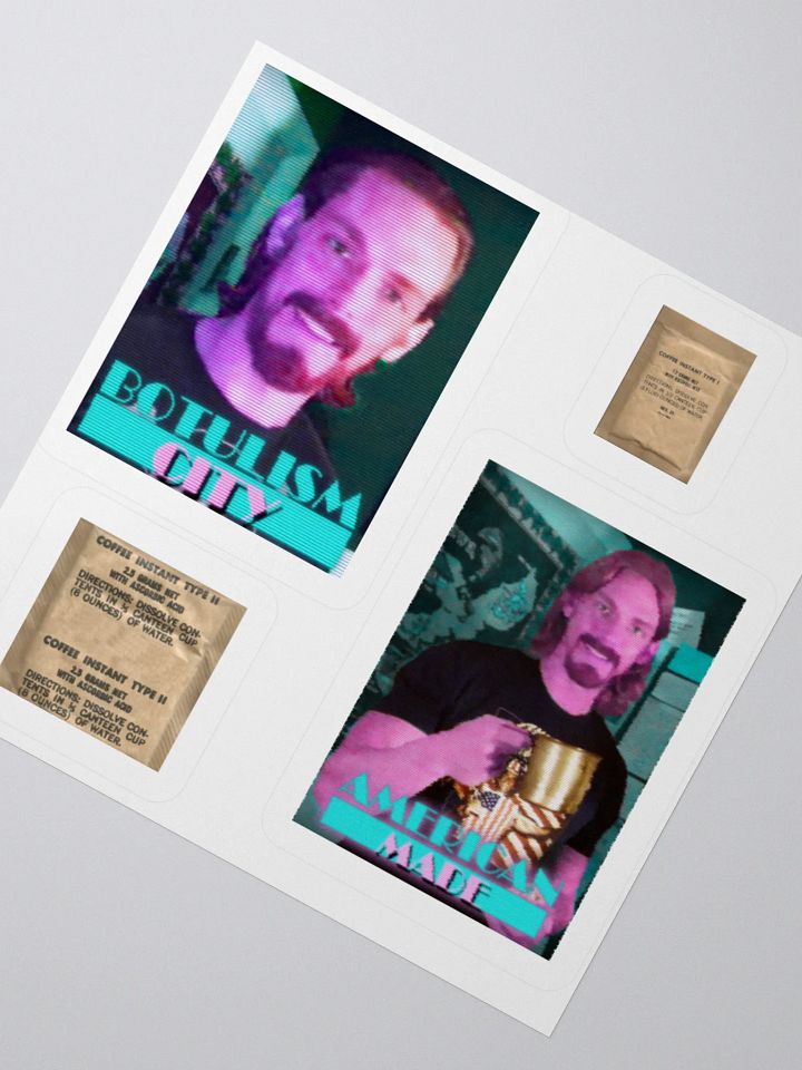 4 in 1 sticker coffee instant american made product image (6)