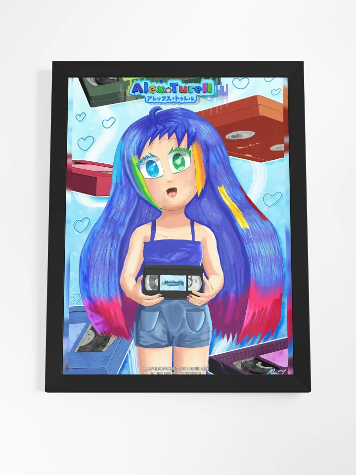 Cute n' Seiso Lil Bro Loves VHS [FRAMED POSTER] product image (18)