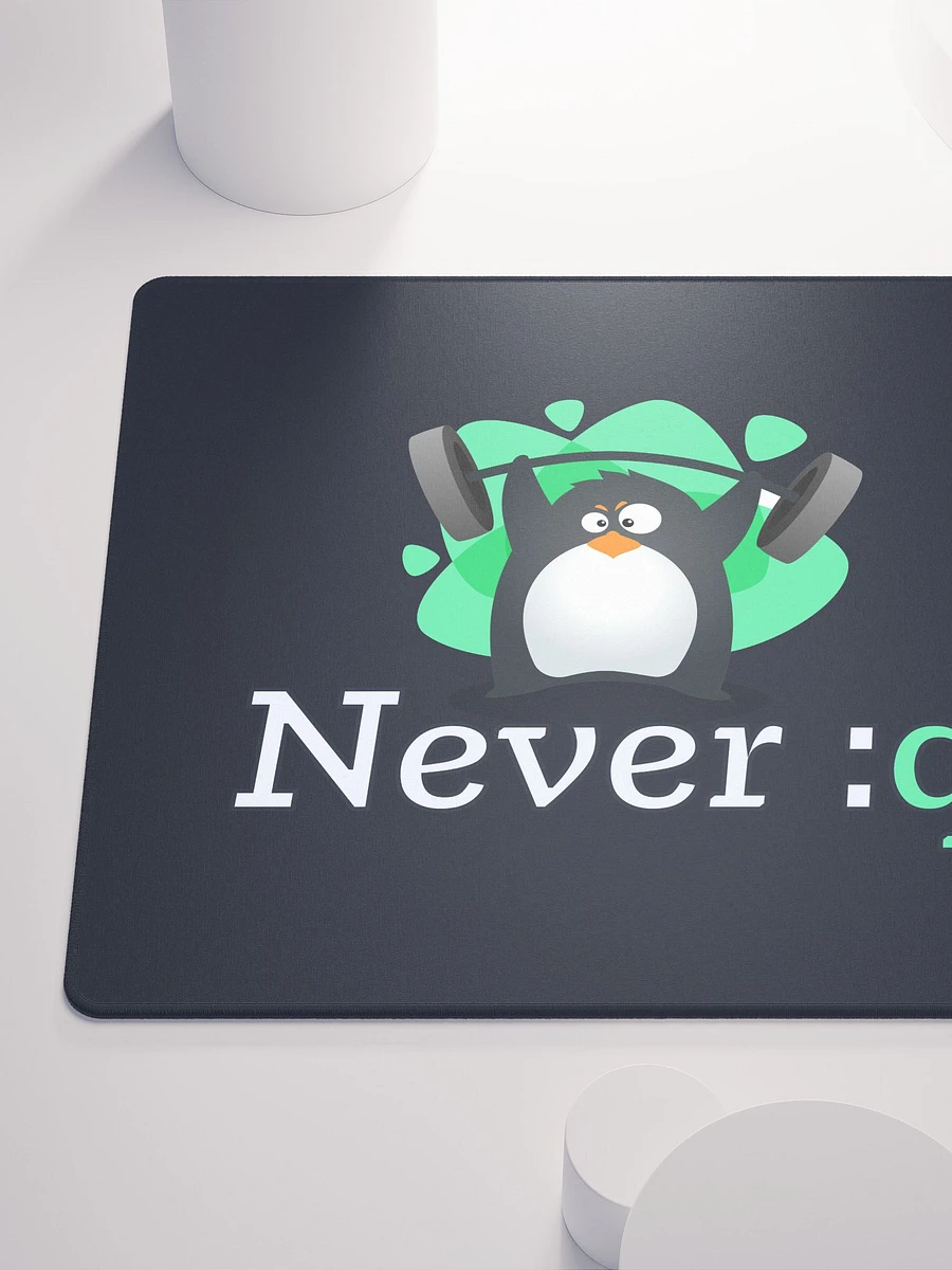 Never quit mouse pad v2 product image (6)