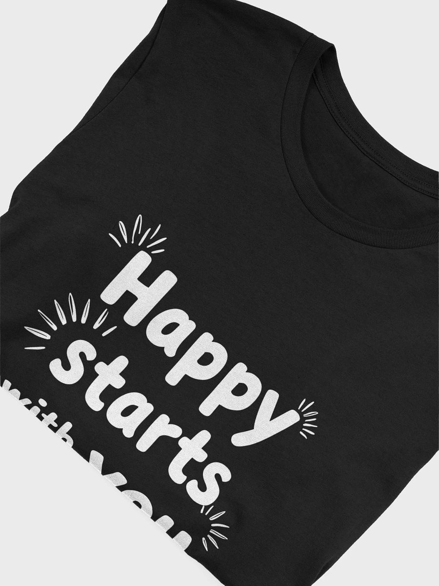 Wear Your Happiness: The Ariana Grande Happy Starts With You Empowerment Tee product image (5)