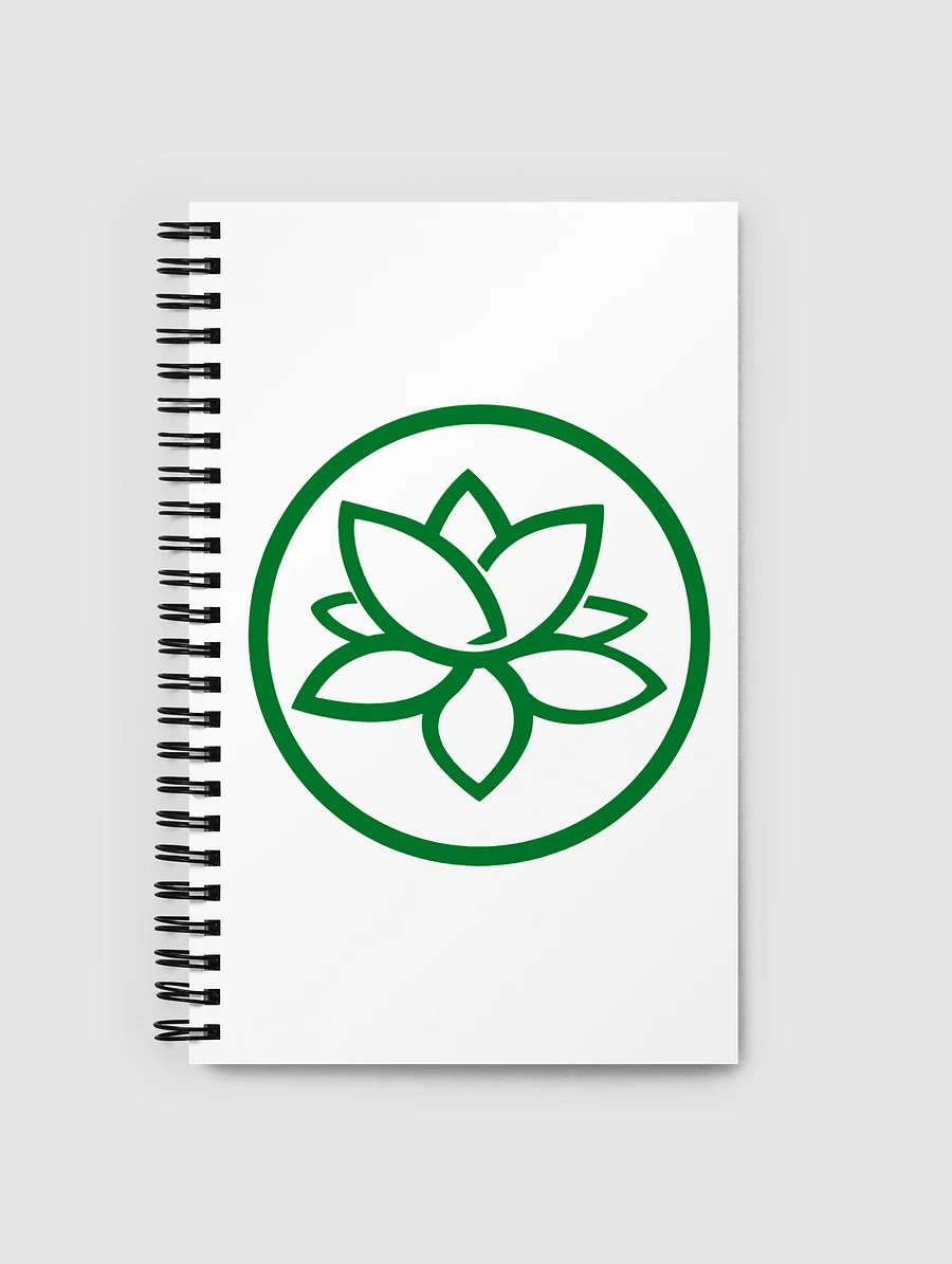 Lofi Lotus Spiral Notebook product image (1)
